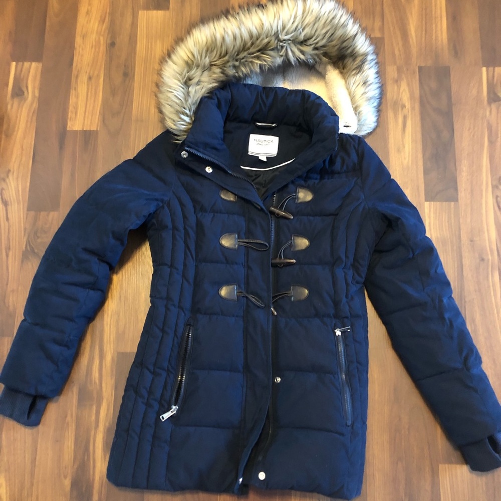 Nautica Navy Winter Parka